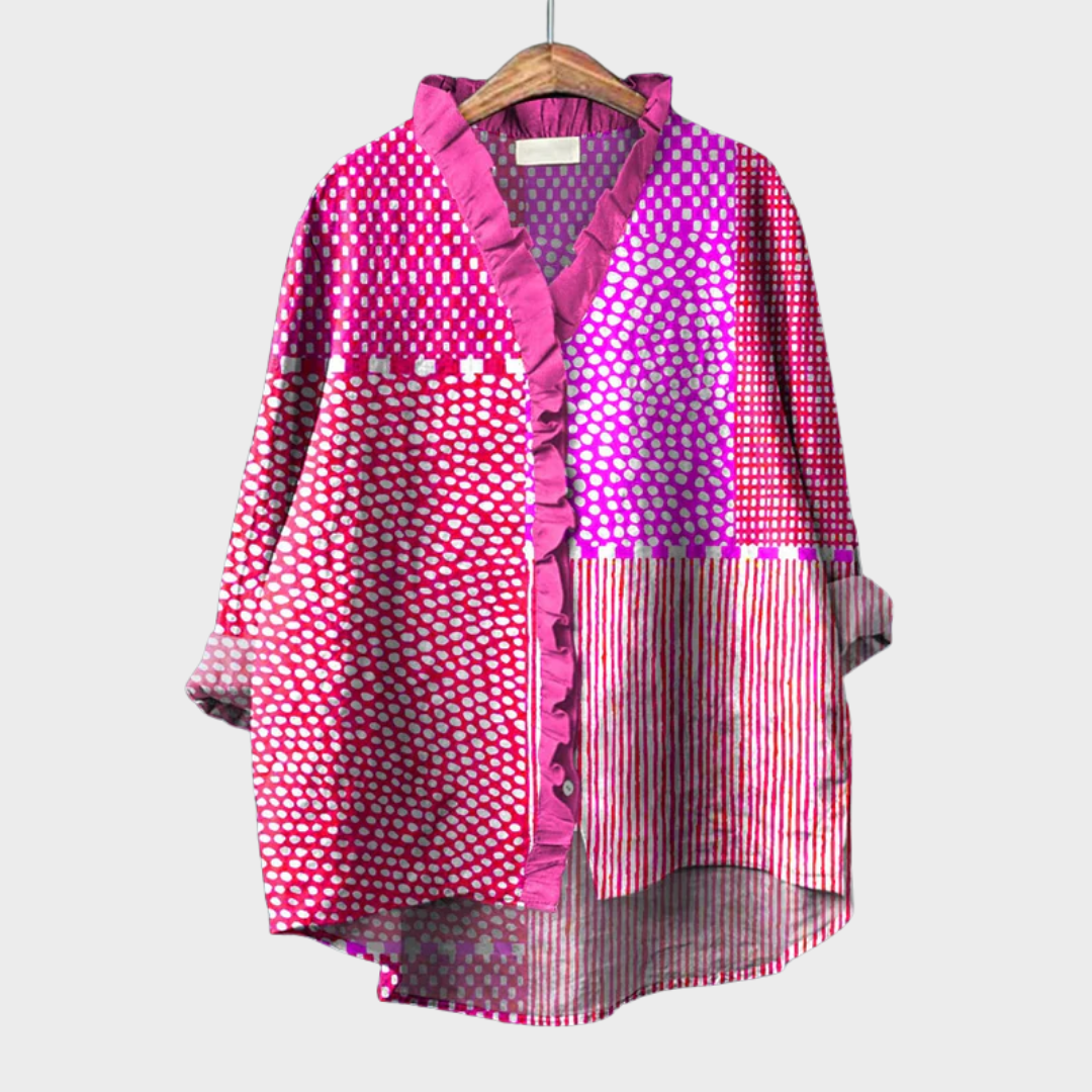 CASSANDRA | BLOUSE ÉLÉGANTE D’ÉTÉ FLUIDE