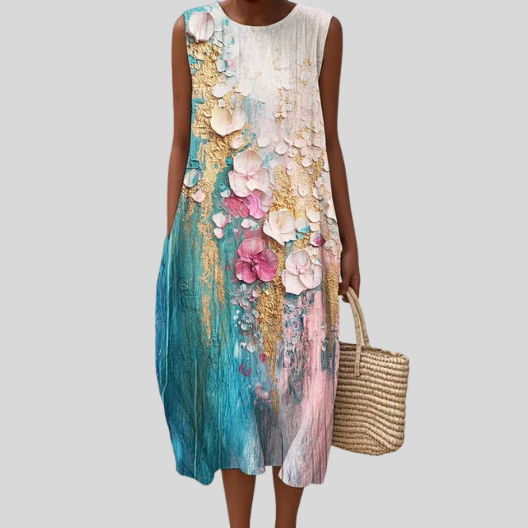 SARAH | ROBE FLUIDE ET CONFORTABLE