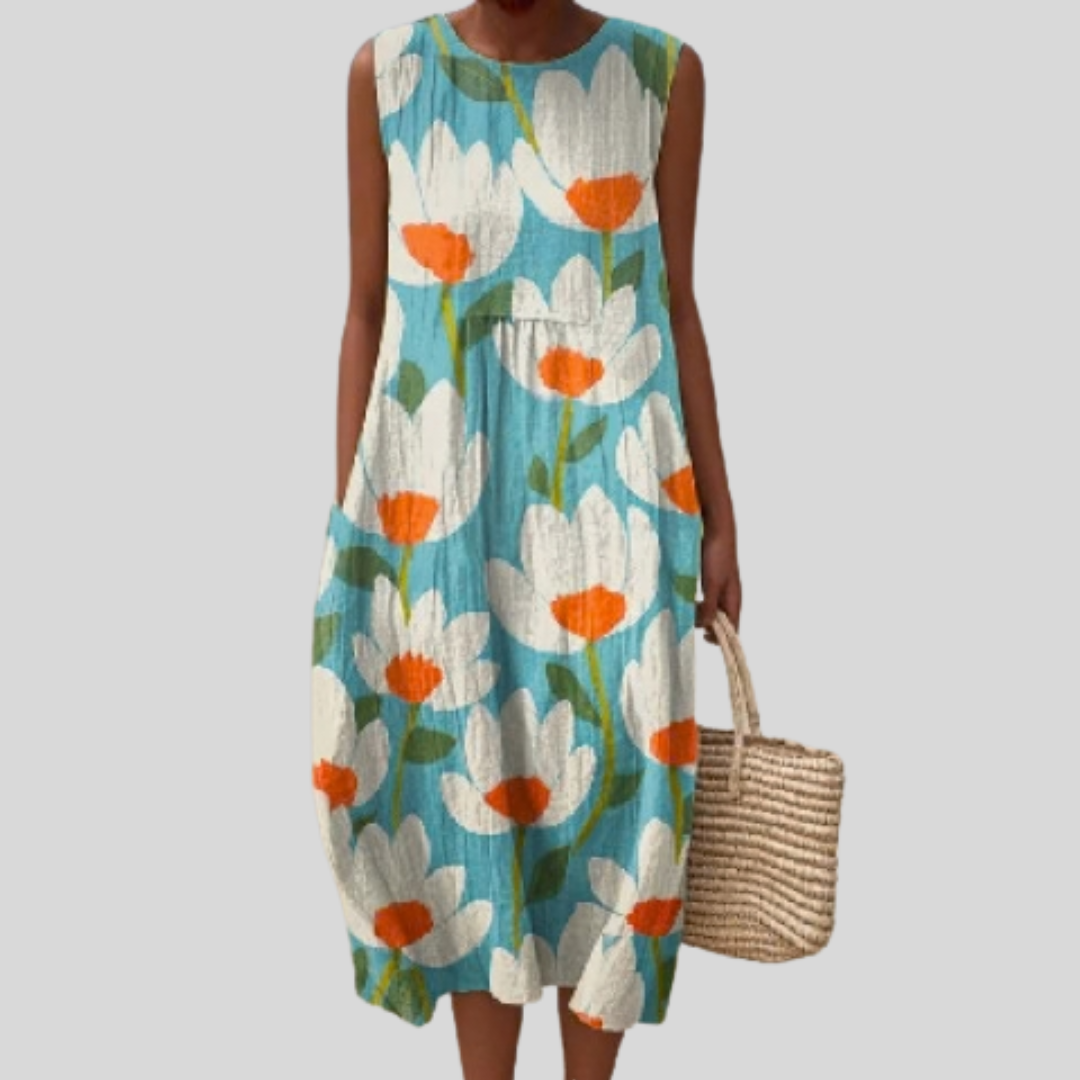 LILOU | ROBE FLUIDE ET CONFORTABLE