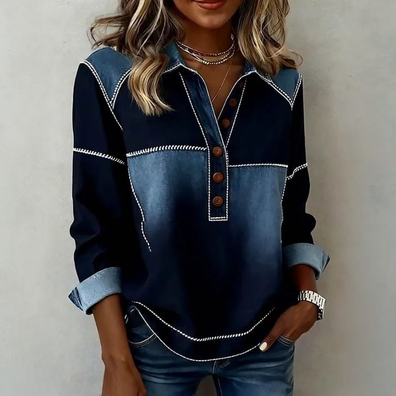 Blouse Vintage Décontractée