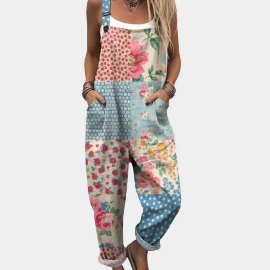 ANAÏS | SALOPETTE IMPRIMÉE CONFORT QUOTIDIEN