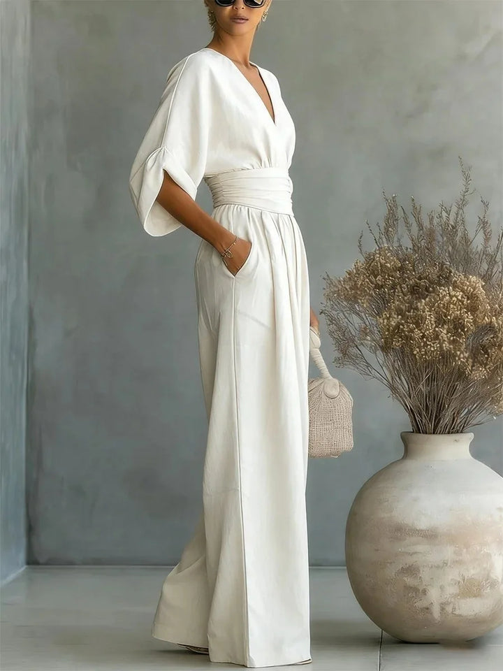 SIENNA | COMBINAISON ESSENTIELLE À COL V