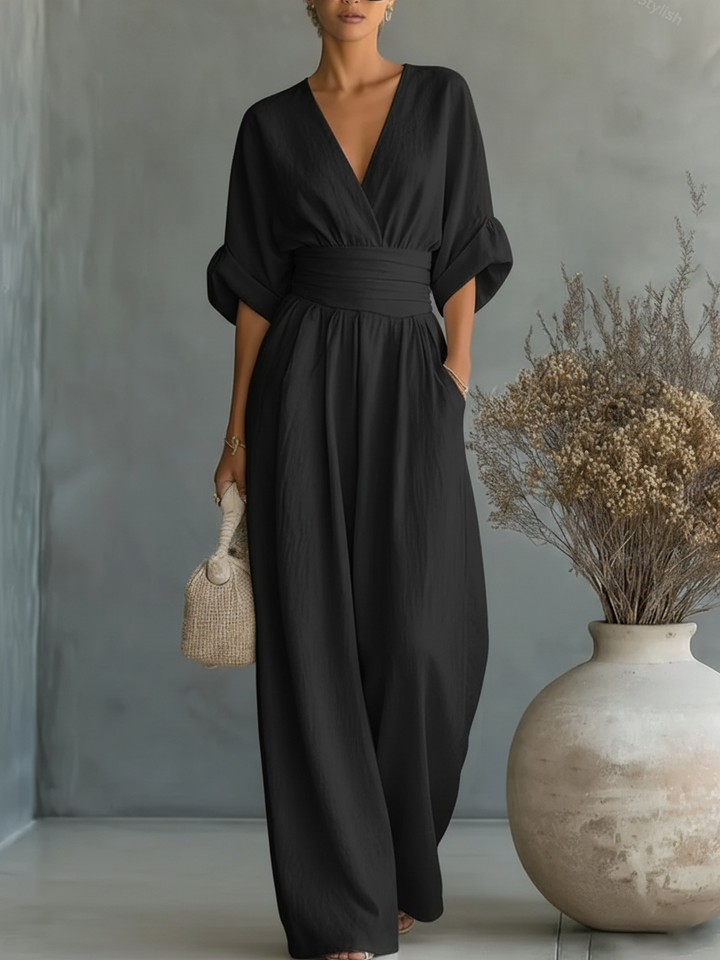 SIENNA | COMBINAISON ESSENTIELLE À COL V