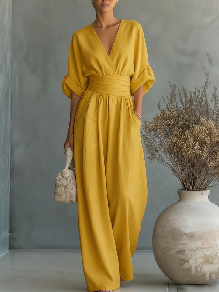 SIENNA | COMBINAISON ESSENTIELLE À COL V