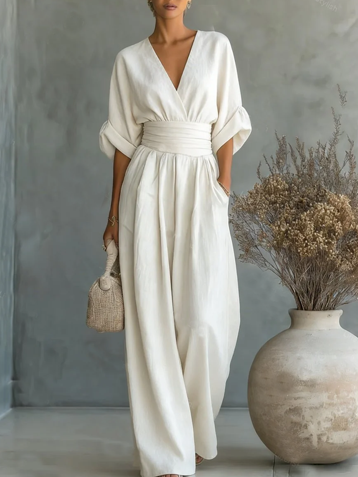 SIENNA | COMBINAISON ESSENTIELLE À COL V