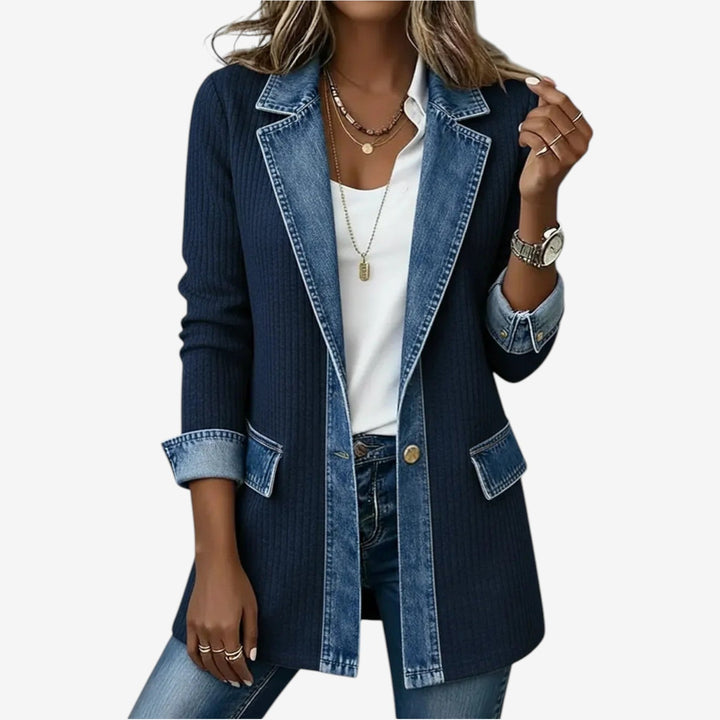 Hannah | Indigo Cardigan