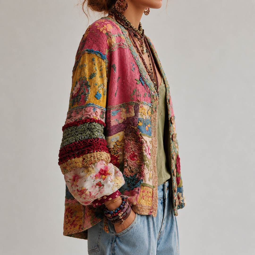 Milla| Boho Knit Jacket