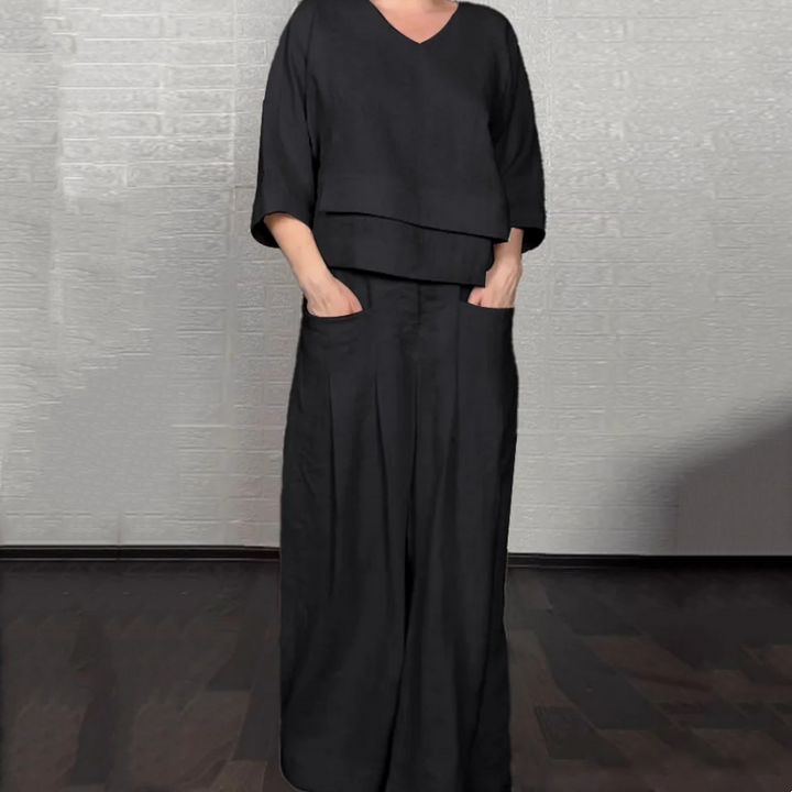 NOA | ENSEMBLE DEUX PIÈCES MINIMALISTE AMPLE
